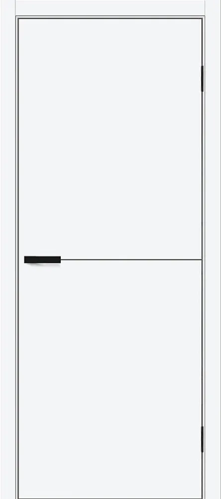 Фото Межкомнатная дверь Браво-0.21 П White Silk BR5910